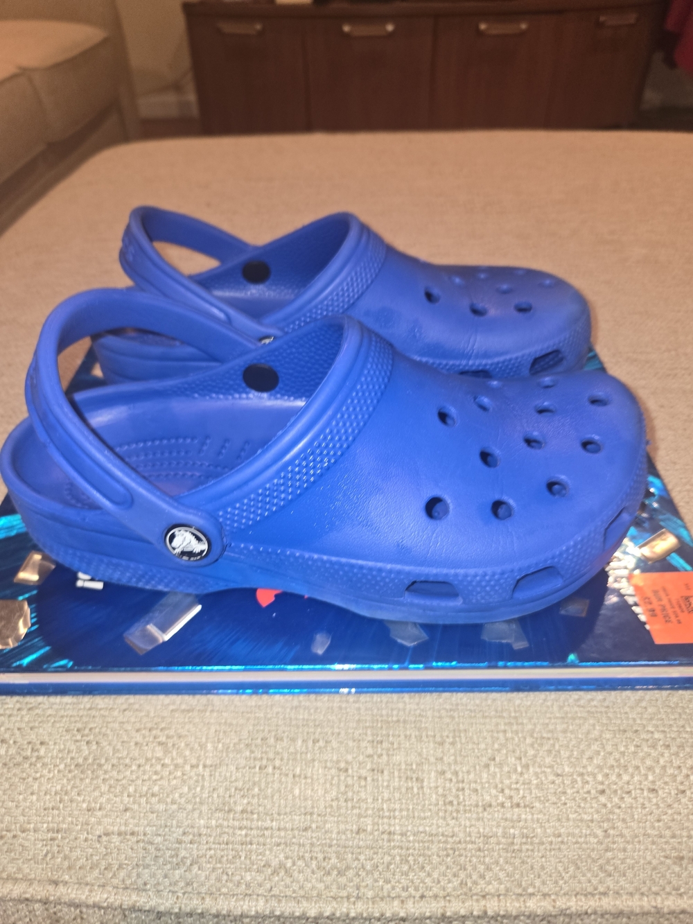 CROCS Kids Classic Clog in Royal Blue